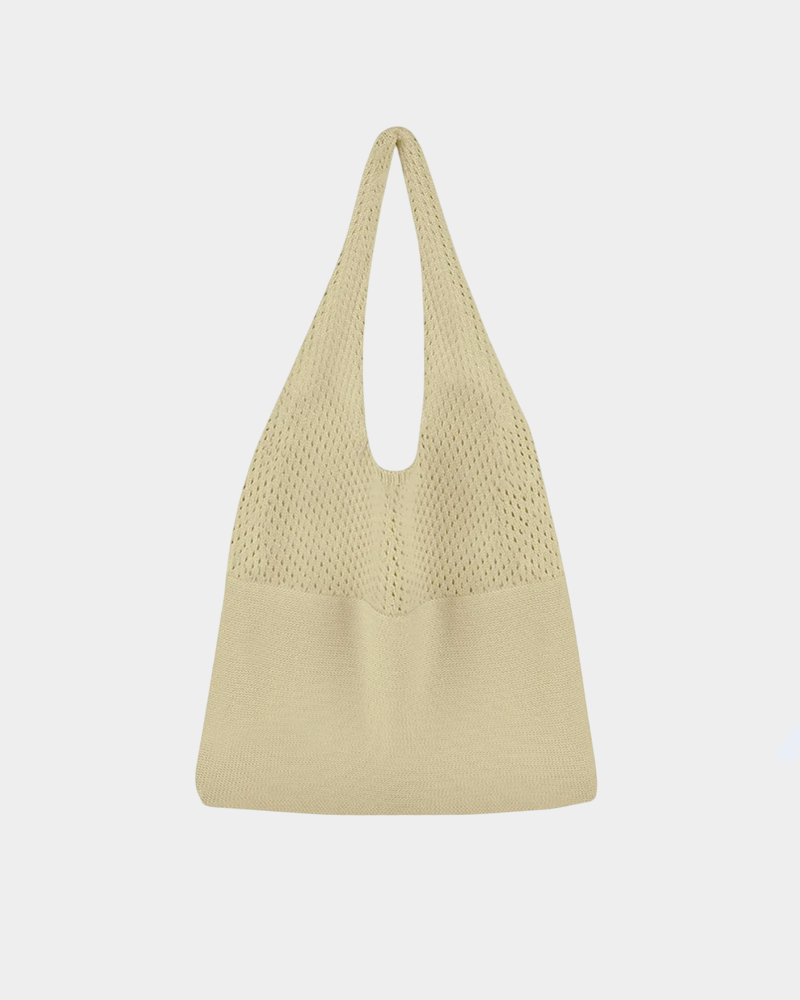 Bolsa tejida de hilo