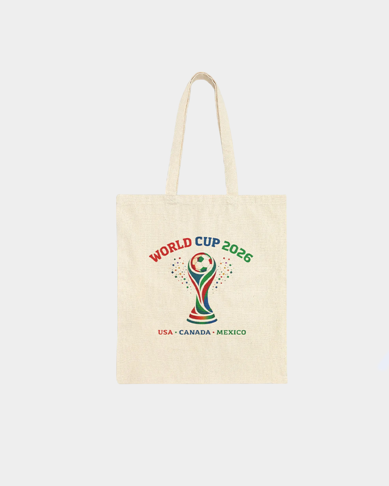 totebag de lienzo personalizada Mundial 2026