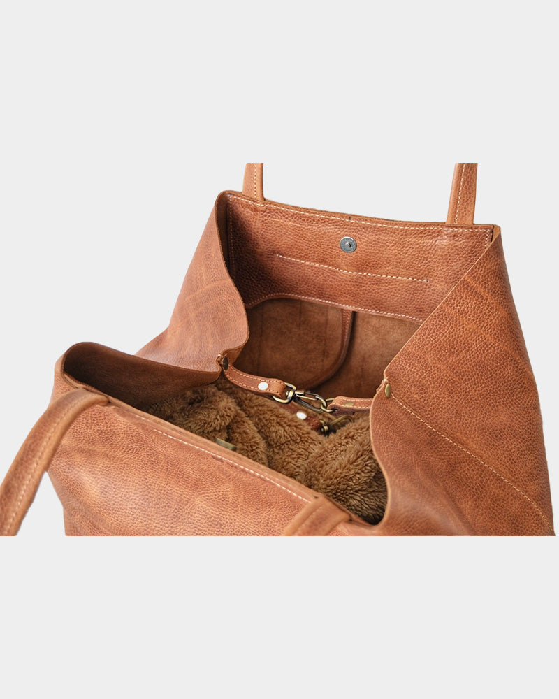 Tote de cuero