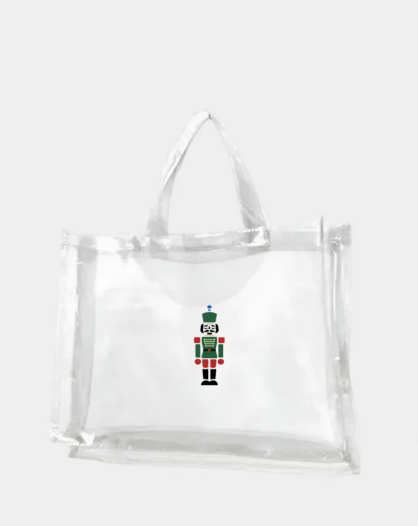 Bolso de plástico transparente navidad