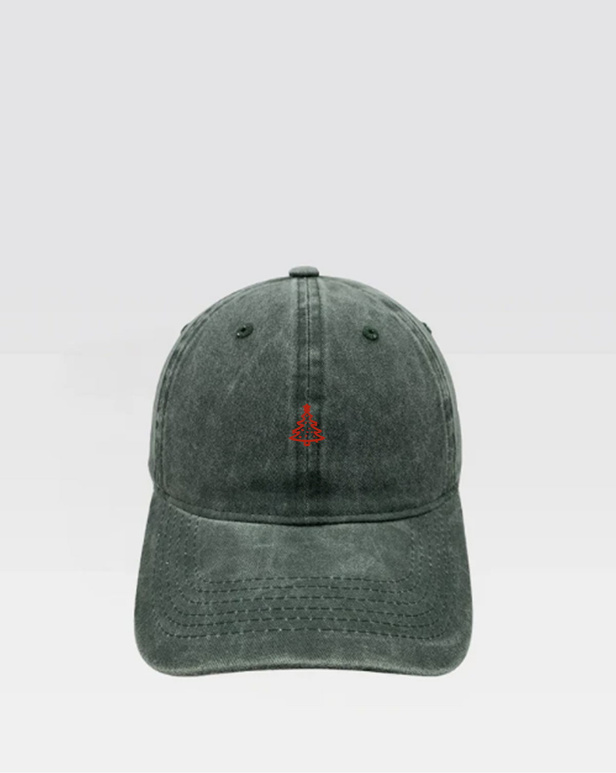 Gorra verde navidad