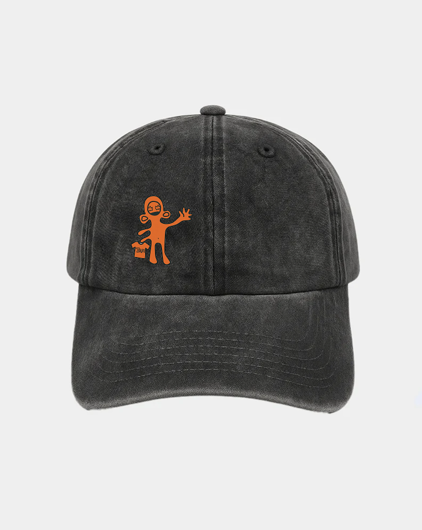 Gorra vintage negra