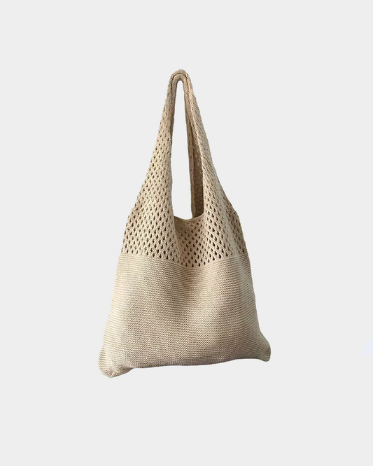 Bolsa tejida de hilo