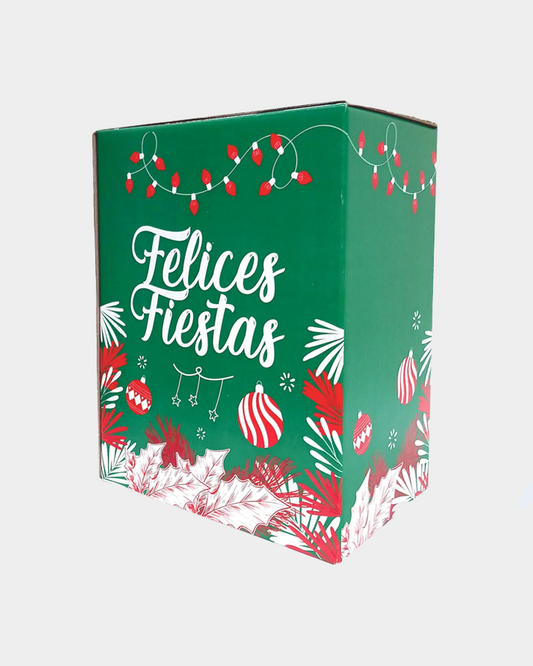 Caja navideña clásica